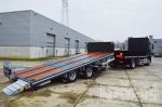 volumecombinatie open laadbak vrachtwagen kantelbare wipcar aanhangwagen